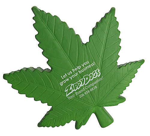 Photo of Cannabis Leaf Stress Reliever
