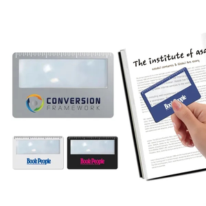 Photo of Credit Card Magnifier With Ruler