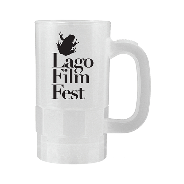 Frosted color option for 14 Oz. Beer Stein