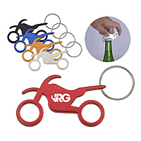 Motorcycle Bottle Opener W/Key Ring