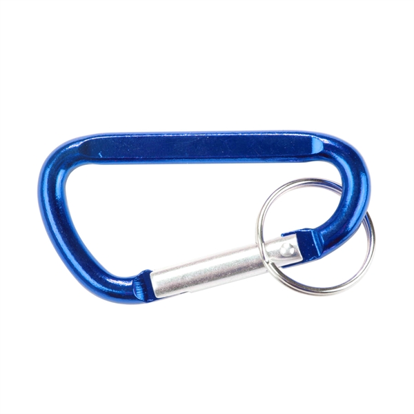 Blue color option for 3 1/8 Inch Carabiner W/Key Chain