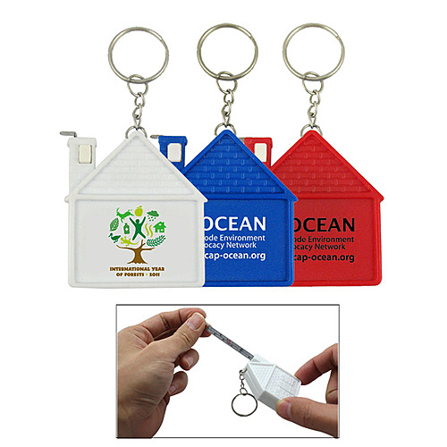 Photo of House Tape Measure W/Key Chain