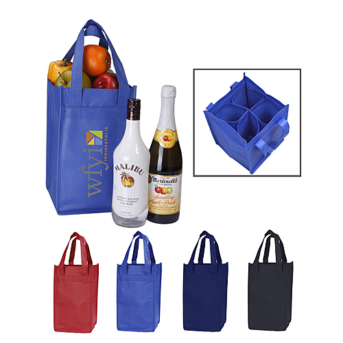 Photo of 1 To 4 Bottle Multipurpose Wine Tote Bag