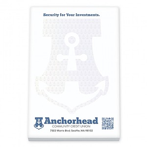 Photo of Bic 6" 9" Non Adhesive Scratch Pad, 25 Sheet