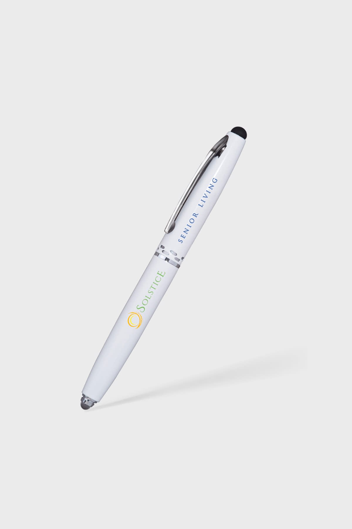 White color option for Schifano Triple Function Pen