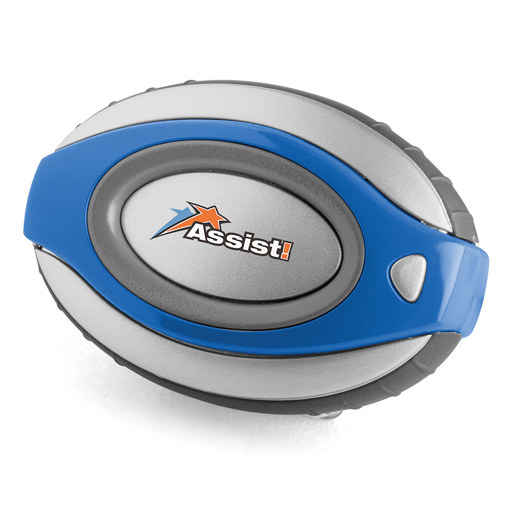 Blue color option for Oval Clip On Pedometer/Clock