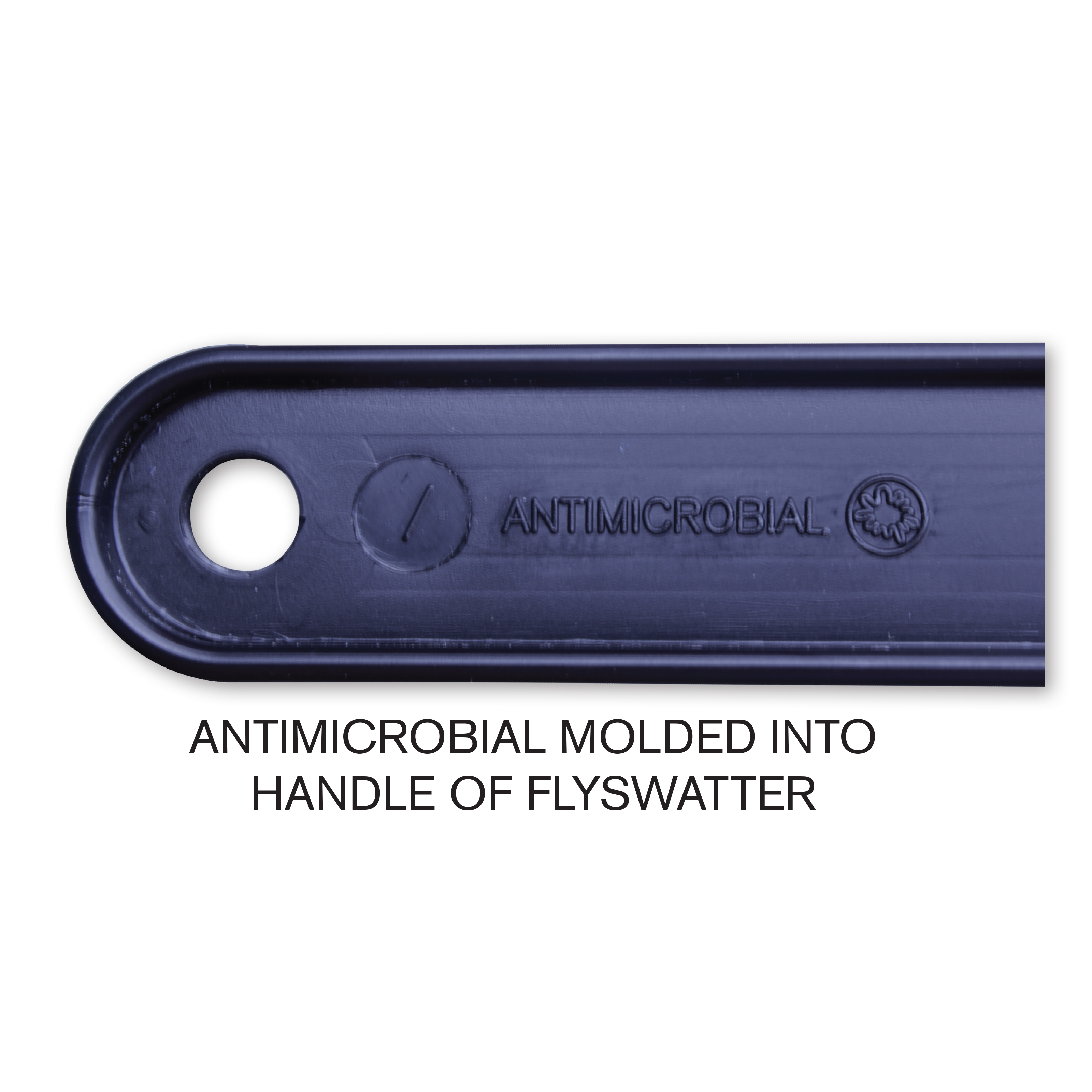 Black color option for Antimicrobial Mega Fly Swatter