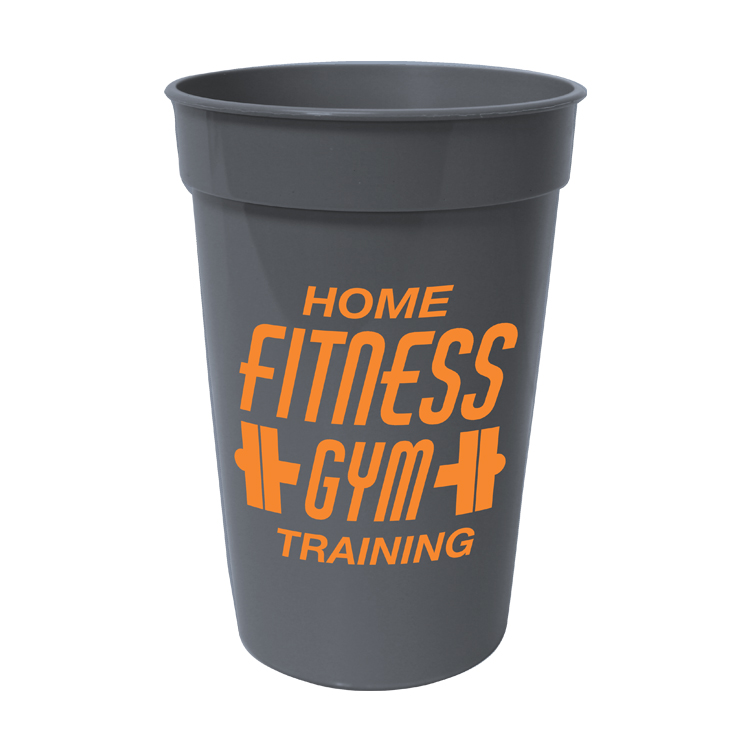 Gray color option for 17 Oz. Micro Halt Stadium Cup