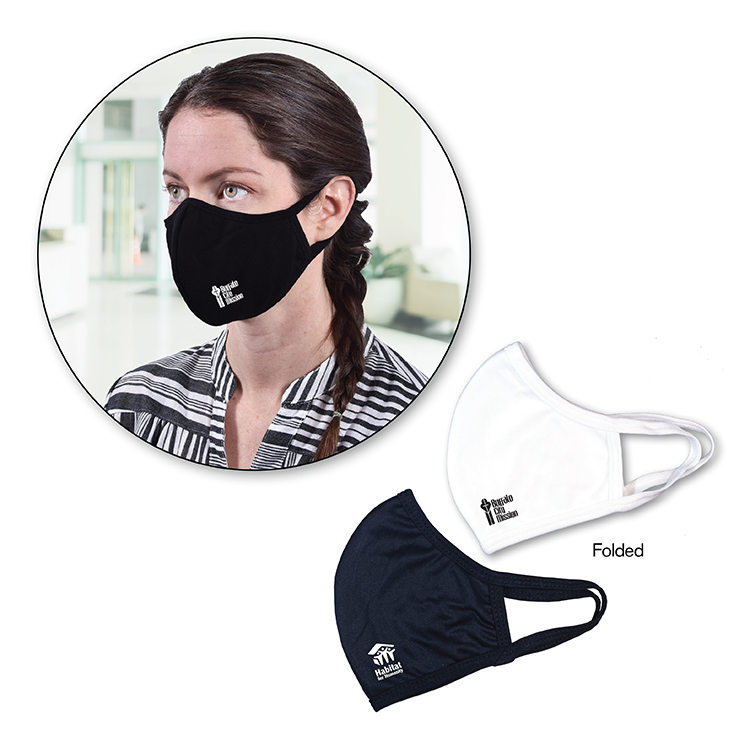White color option for Double Layer Face Mask
