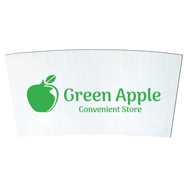 White color option for Paper Coffee Sleeve