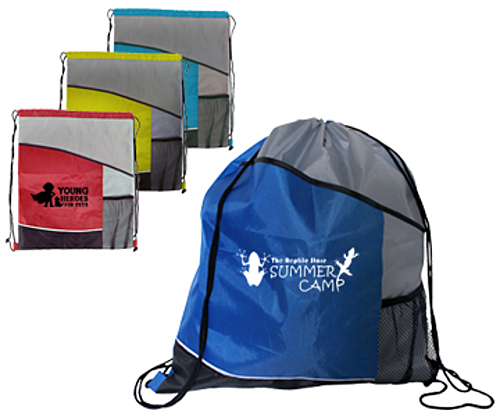 Main photo of Varsity Drawstring Backpack