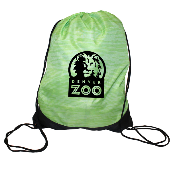 Lime Green color option for Reflections Drawstring Backpack