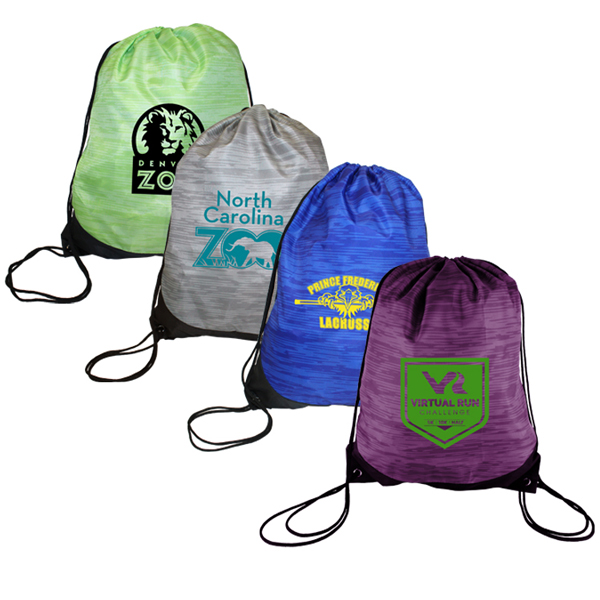 Purple color option for Reflections Drawstring Backpack