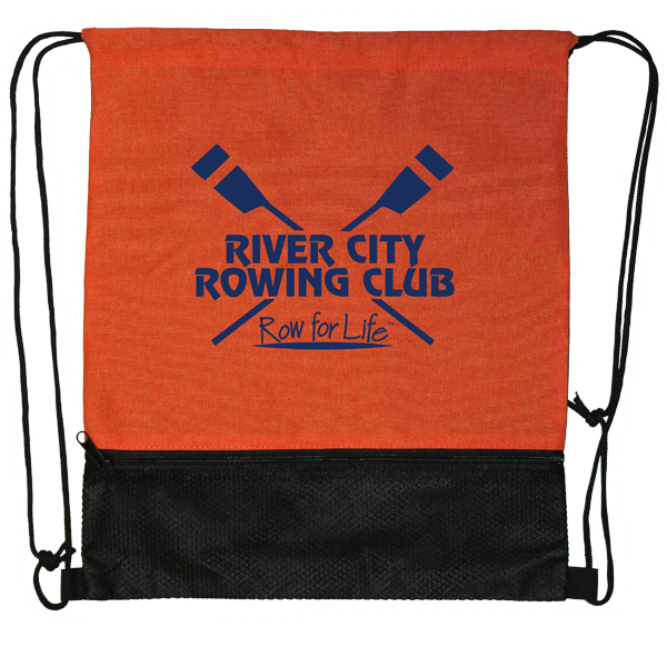 Orange color option for Mesh Pocket Backpack