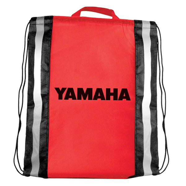 Red color option for Nw Reflective Drawstring Backpack