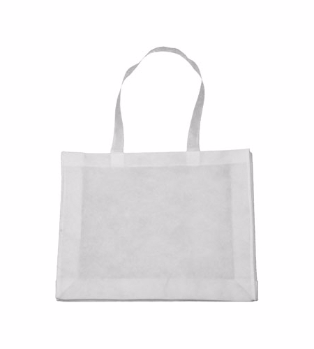 White color option for Non Woven Tote Bag