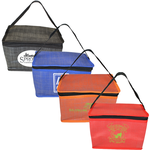 Red color option for Criss Cross Lunch Bag