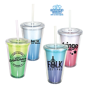 Photo of 16 Oz. Mood Victory Acrylic Tumbler With Straw Lid