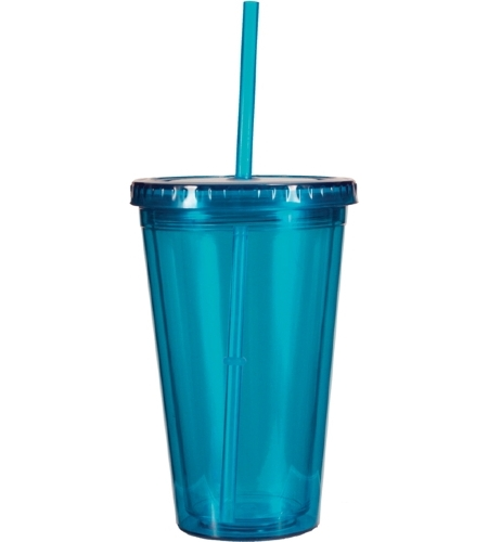 Teal color option for 16 Oz. Victory Acrylic Tumbler With Straw Lid