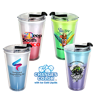 Photo of 16 Oz. Mood Victory Acrylic Tumbler With Flip Top Lid, Full Color Digital