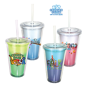 Photo of 16 Oz. Mood Victory Acrylic Tumbler With Straw Lid, Full Color Digital