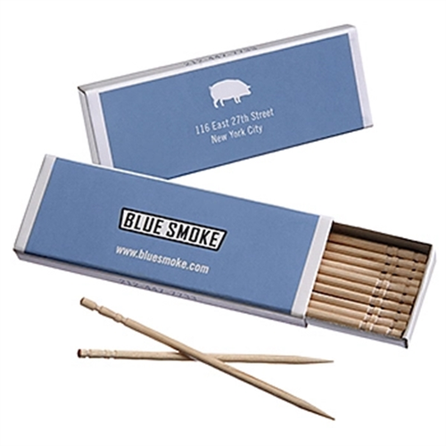 Main photo of Toothpick Matchbox 10 Pack