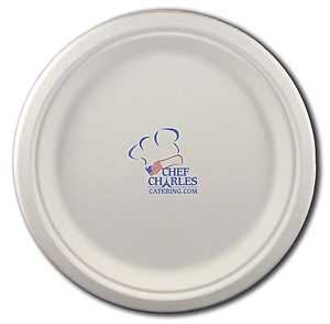 Photo of 8.75" Round Eco Friendly Paper Plate