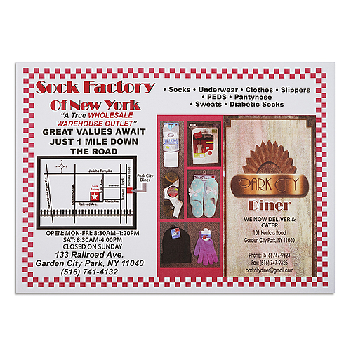 Main photo of Custom Short Run Placemats 10" X 14"