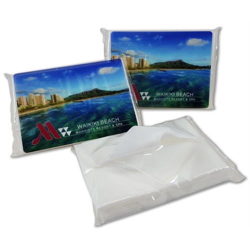 Main photo of Quick Ship 10 Count Promo Tissues™ W/Full Color Label                                                