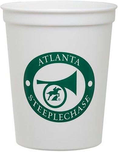 Photo of 16 Oz. White Plastic Stadium Cup