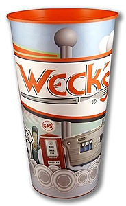 Photo of 32 Oz. Plastic Souvenir Cup W/Full Color "In Mold Labeling"