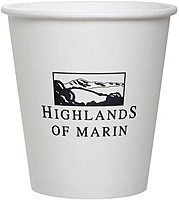 10 Oz. Squat Paper Cup