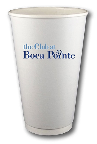 Photo of 16 Oz. Double Wall Paper Hot Cup