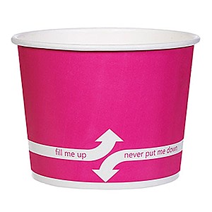 Photo of 32 Oz. Paper Dessert/Food Cup   Flexographic Printed