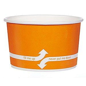 Photo of 20 Oz. Paper Dessert/Food Cup  Flexographic Printed