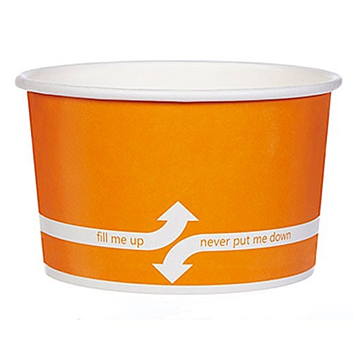 Photo of 20 Oz. Paper Dessert/Food Cup  Flexographic Printed