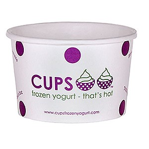 Photo of 4 Oz. Paper Dessert/Food Cup   Flexographic Printed