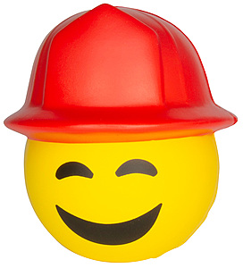 Photo of Fireman Emoji Hat Stress Reliever