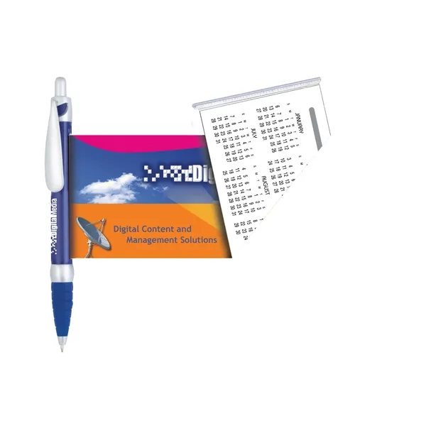 Blue W / Blue Ink color option for Solid Banner Pen