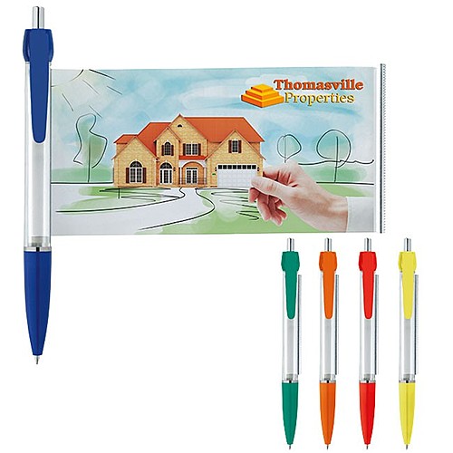 Photo of Solid Colored Banner Pen