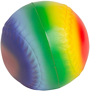 Photo of Rainbow Baseball Stress Reliever