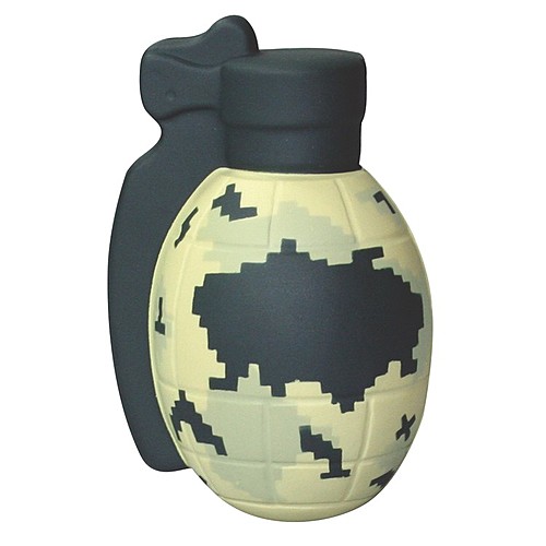 Photo of Digital Camo Grenade Stress Reliever