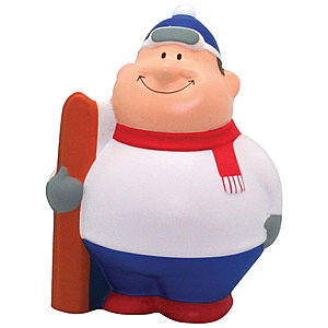 Photo of Skier Bert Stress Reliever