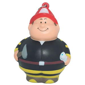 Photo of Fireman Bert Stress Reliever Keychain