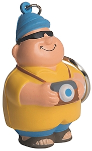 Photo of Tourist Bert Stress Reliever Keyring