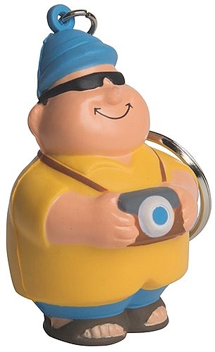 Photo of Tourist Bert Stress Reliever Keyring