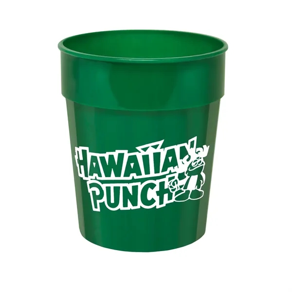 Green color option for 17 Oz. Fluted Stadium Cup