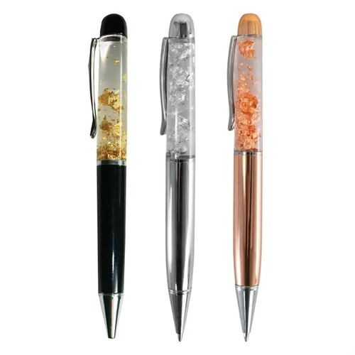 Photo of Floating Gold Dust Ballpoint Pen