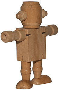 Photo of Mini Wood Robot