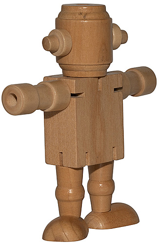 Photo of Mini Wood Robot